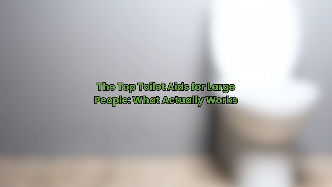 toilet aid for large people
