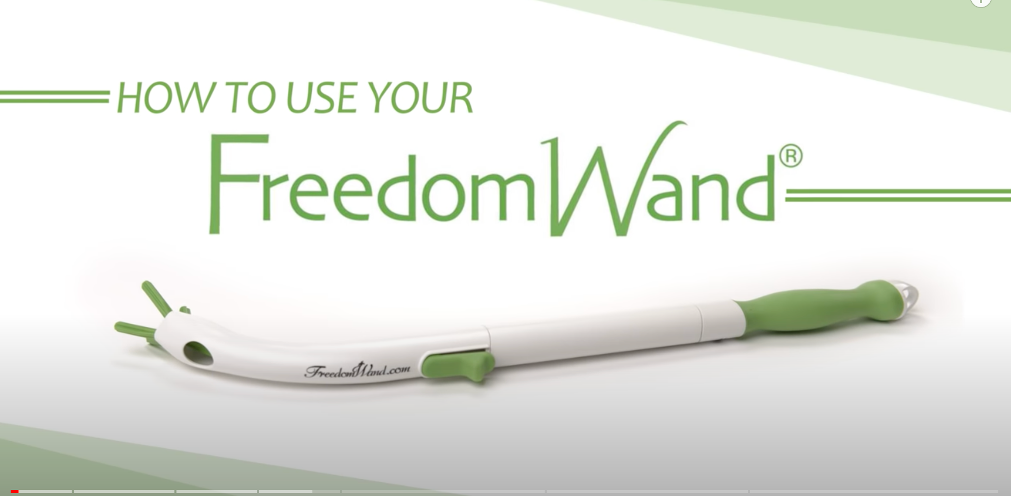 Load video: How to use the FreedomWand